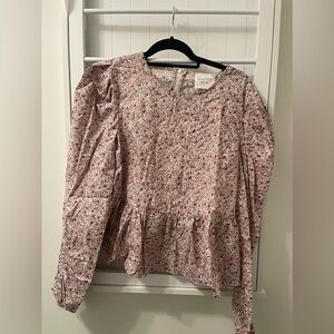Floral Long Sleeve Top Tuckernuck Hyacinth House
